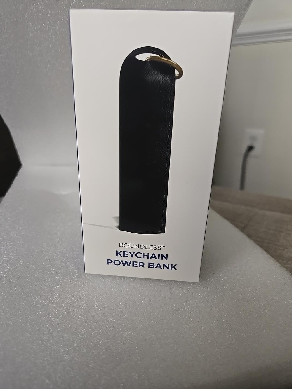 Boundless Keychain Power Bank - Black